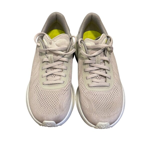 Lululemon Blissfeel Womens Running Shoes 8.5 Bone White Yellow Lightweight Breat - Picture 2 of 12